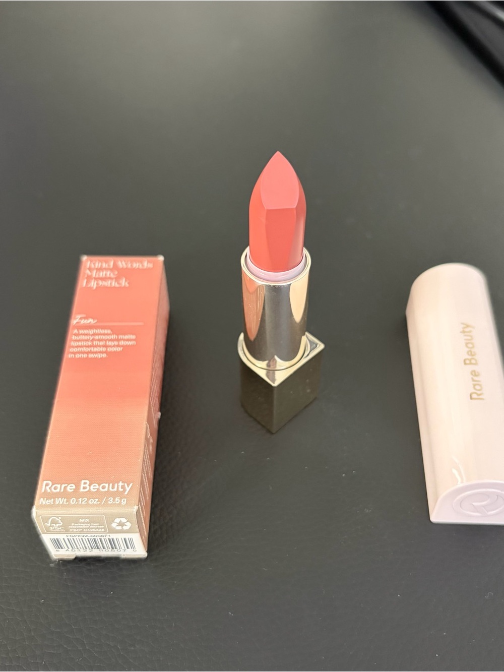 Rare Beauty Lipstick — Shade “Fun”